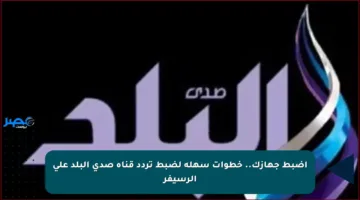 اضبط جهازك.. خطوات سهلة لضبط تردد قناة صدى البلد على الرسيفر